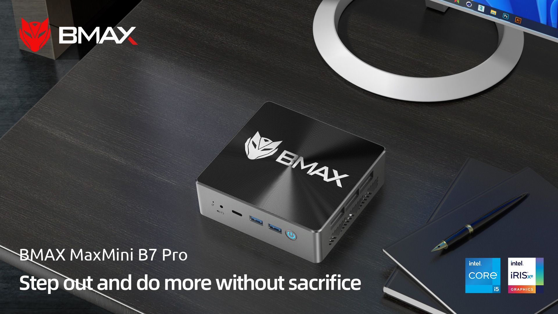 NEU! BMAX B7 Pro / i5 1145G7 / 16GB DDR4 / 1TB M.2 SSD / Intel