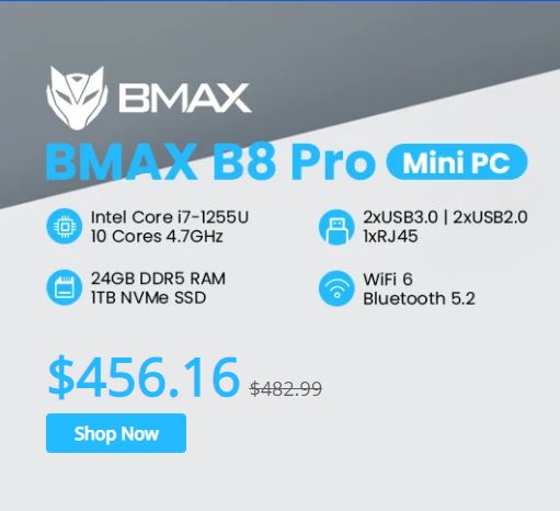 Your chance is coming! BMAX super promotion on Geekbuying website give you an unexpected surprise! 