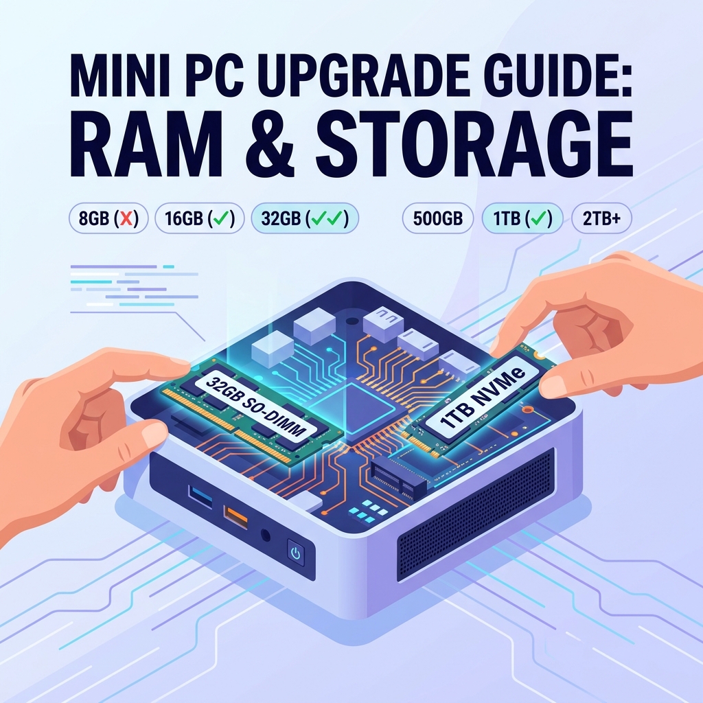 How Much RAM and Storage Does a Mini PC Need? A Practical Upgrade Guide
