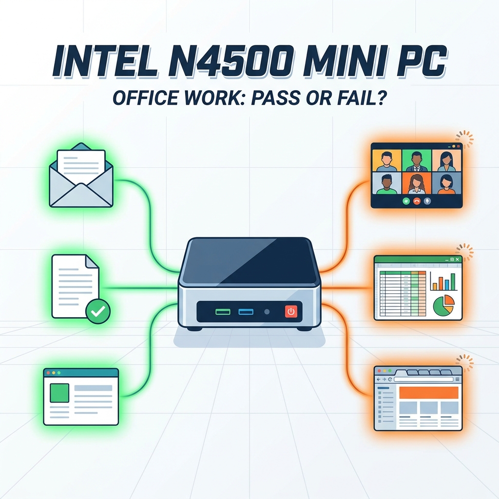 Is an Intel N4500 Mini PC Good for Everyday Office Work?
